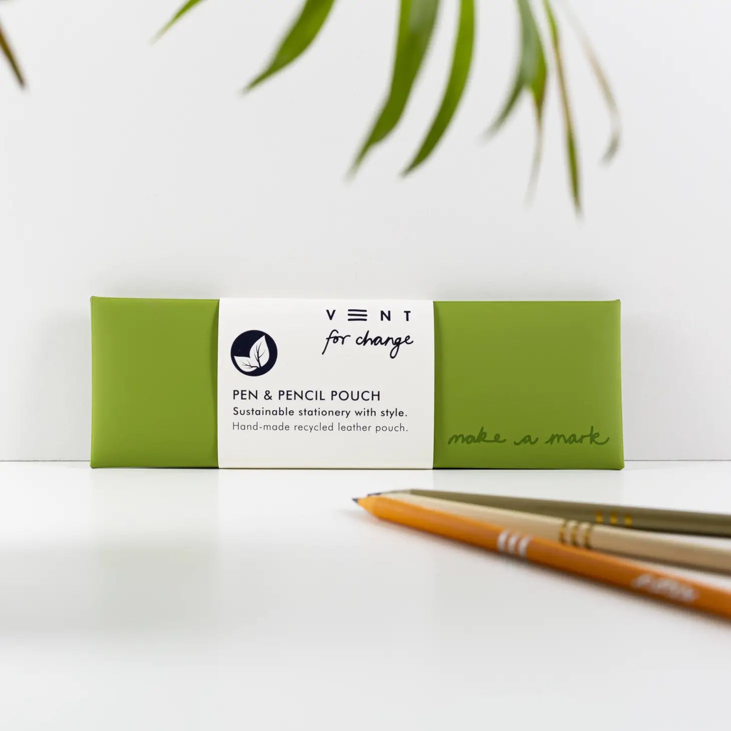 Recycled Leather Pen / Pencil Pouches