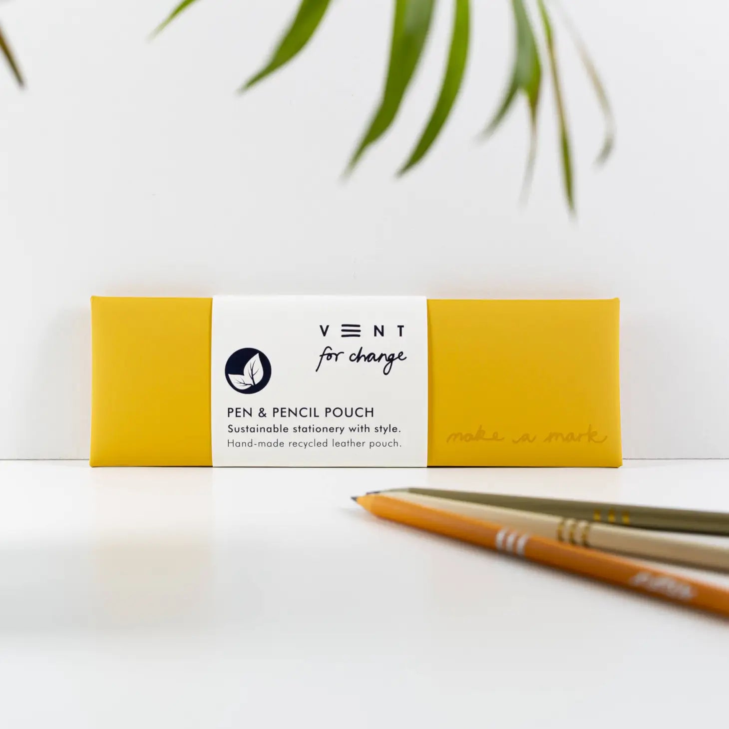 Recycled Leather Pen / Pencil Pouches