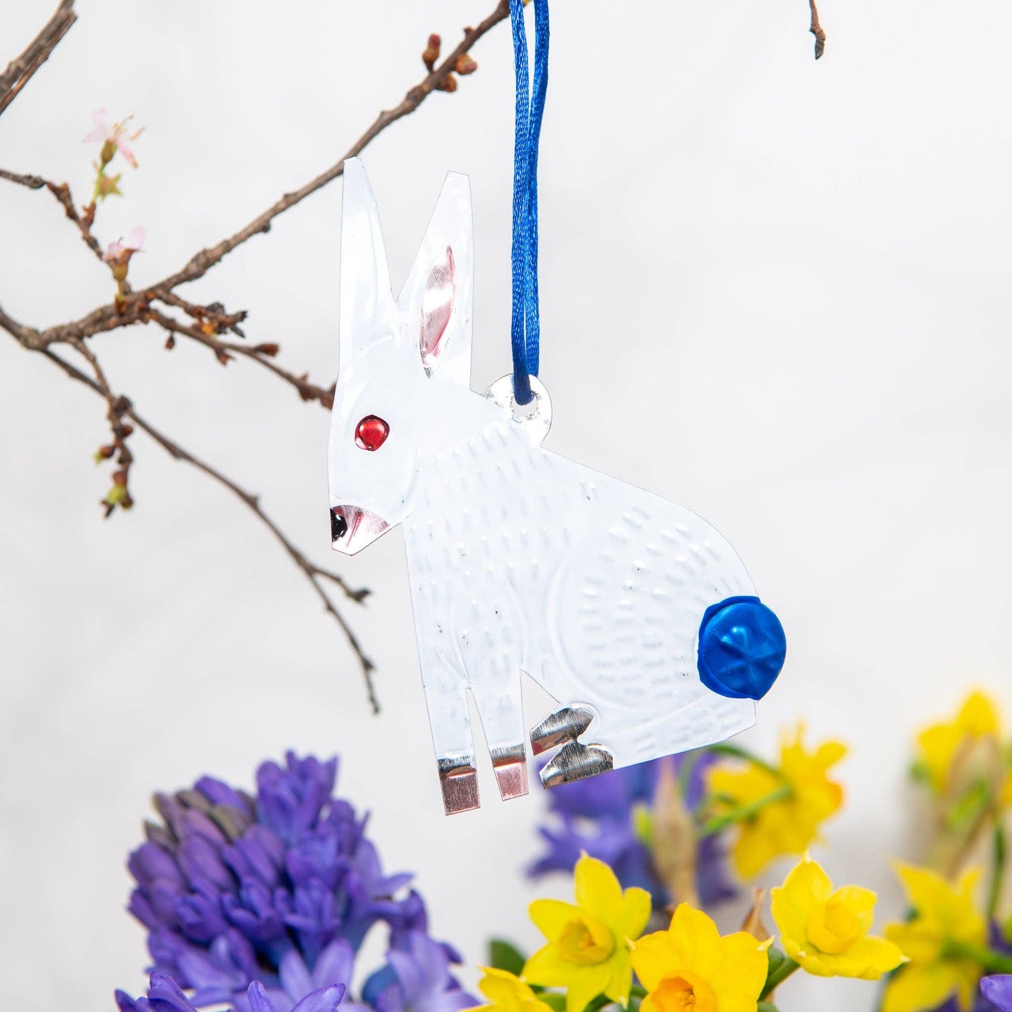 Rabbit Tin Decoration