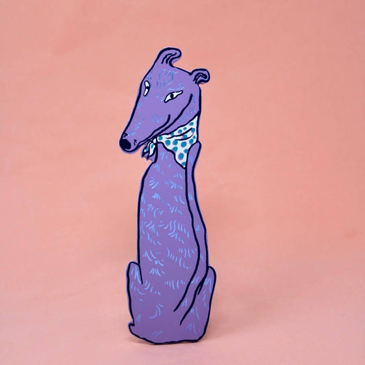 Dog Tails Bookmark - Lilac