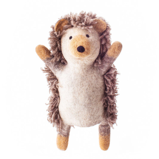 Hilda Hedgehog Hand Puppet